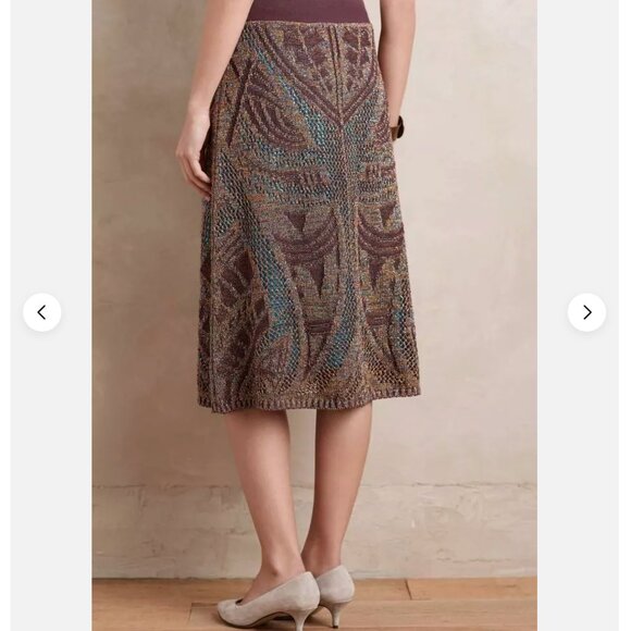 Cecilia Prado Anthroplogie Lumi Sweater Skirt Size Large - Picture 8 of 10